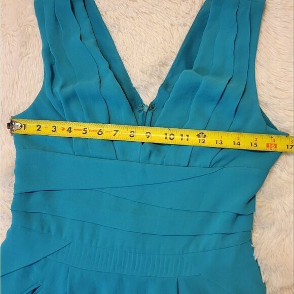 Bcbgeneration teal blue mini dress sz 8 - Picture 7 of 10